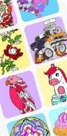 快乐的颜色着色截图2