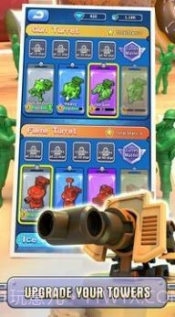 陆军人防炮塔（Army Men Defense）截图4