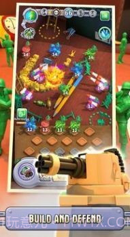 陆军人防炮塔（Army Men Defense）截图3