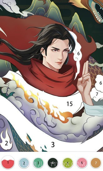 墨涂数字填色截图3