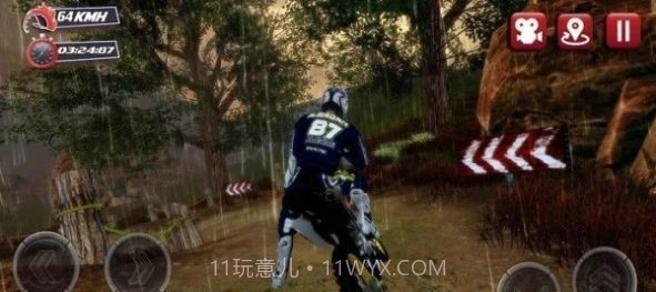 越野赛道摩托比赛截图1