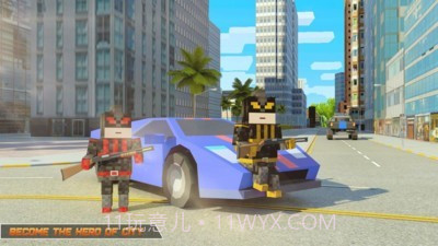 绳索块状英雄截图2 绳索块状英雄截图2