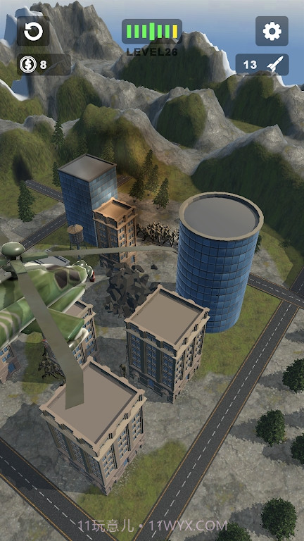 直升机冲击冒险截图3 直升机冲击冒险截图3