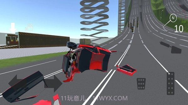 车祸碰撞模拟v1.0最新版截图1 车祸碰撞模拟v1.0最新版截图1