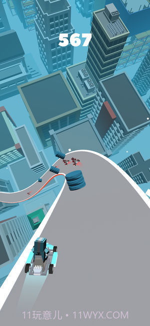 抖音空中开车小游戏截图2