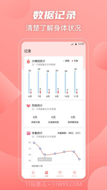经期大姨妈助手截图3