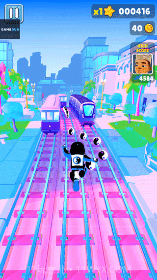 地铁跑酷太极之路魔改版截图2