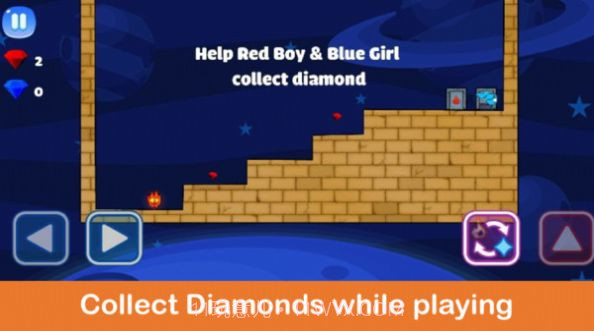 火男孩与冰女孩官方版截图2 火男孩与冰女孩官方版截图2