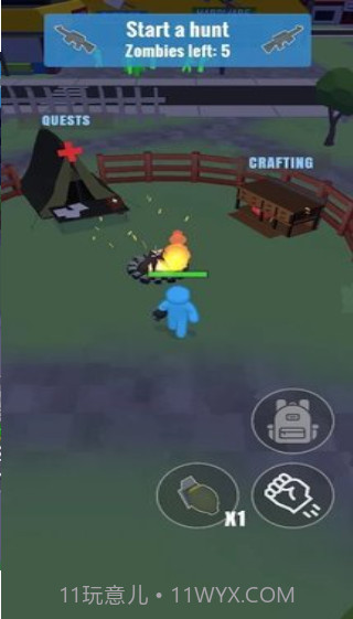 丧尸冲刺跑酷截图1 丧尸冲刺跑酷截图1