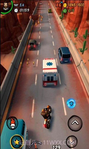 摩托赛车2:公路燃烧截图1