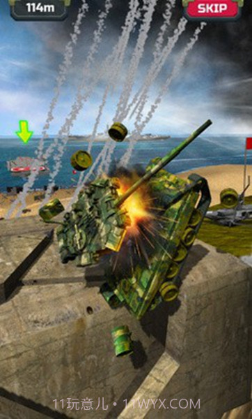 坦克斜坡大冲刺手机版截图3 坦克斜坡大冲刺手机版截图3