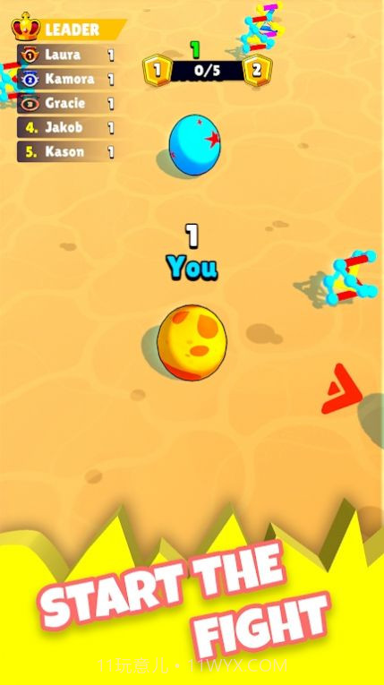 突变蛋战记截图1