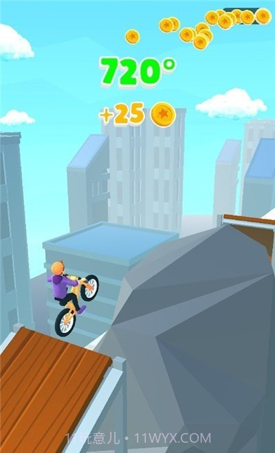 卡通自行车特技截图4 卡通自行车特技截图4