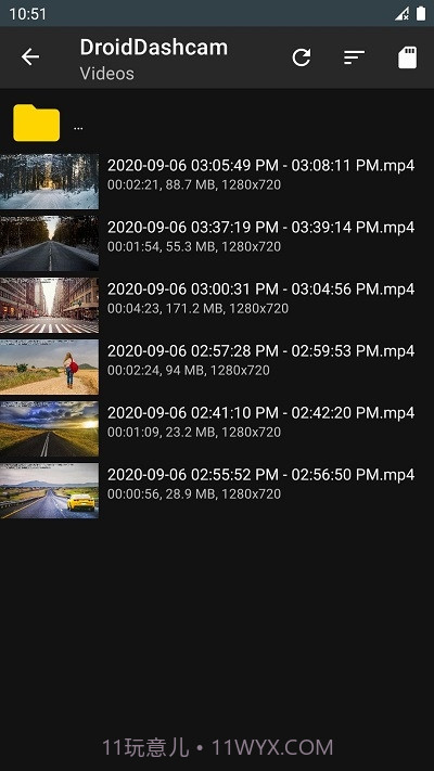 DroidDashcam行车记录仪截图1 DroidDashcam行车记录仪截图1