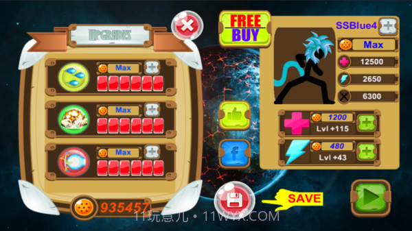 火柴人赛亚人2游戏截图2