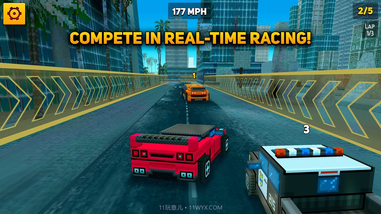 方块城市战争：黑手党城镇截图1