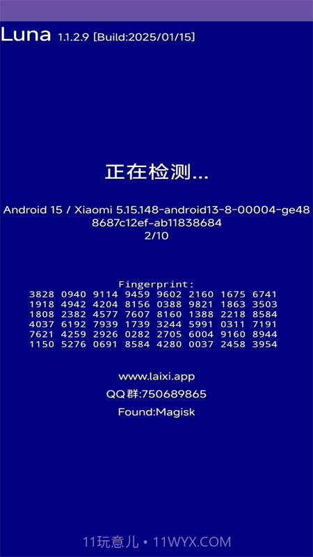 Luna环境检测工具自定义版截图1