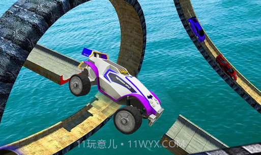 屋顶飞跃真实城市飞车截图1