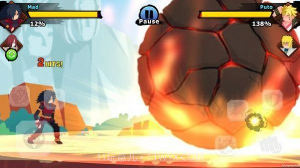 火影忍者火柴人格斗3截图2