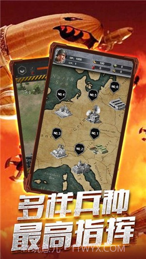 钢铁战争之军事策略截图1