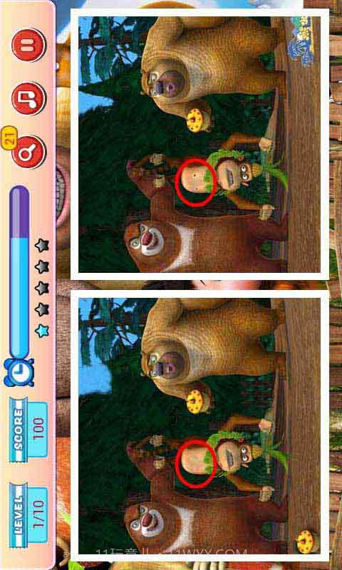 熊出没之儿童益智找茬截图2 熊出没之儿童益智找茬截图2
