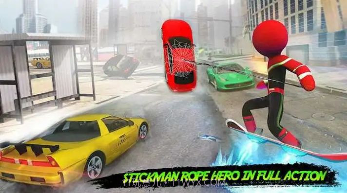 蜘蛛绳人超级英雄截图3
