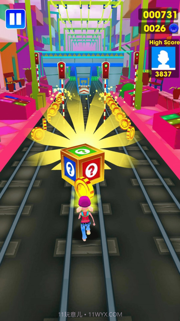 跑酷地铁2021截图3