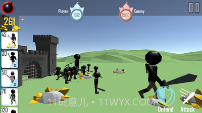 火柴人战争3D截图2