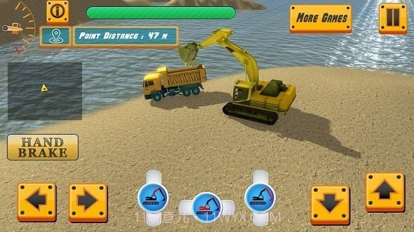 河道挖掘机模拟器截图4