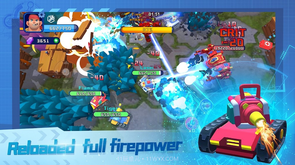 坦克突击3D世界截图3 坦克突击3D世界截图3