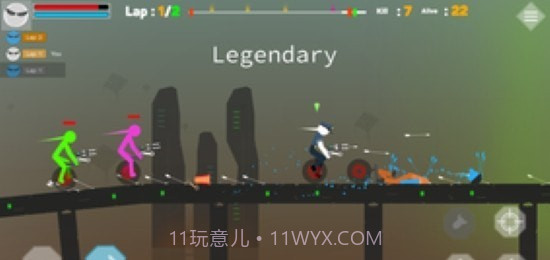 火柴人独轮车求生截图3 火柴人独轮车求生截图3