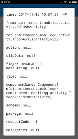 Intent记录(Intent Logger)截图2 Intent记录(Intent Logger)截图2