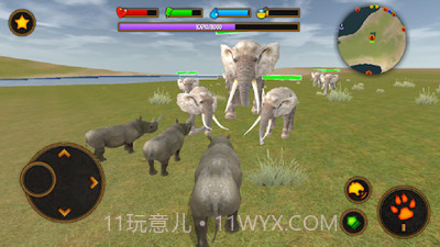 野生犀牛模拟器截图4