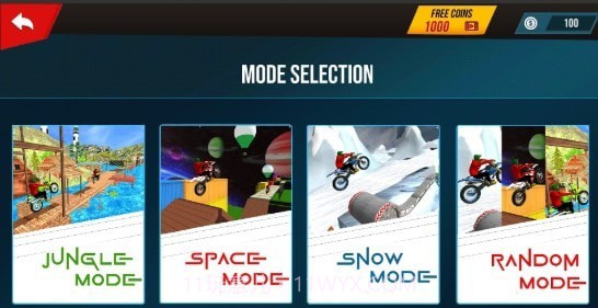 特技越野摩托车截图3 特技越野摩托车截图3